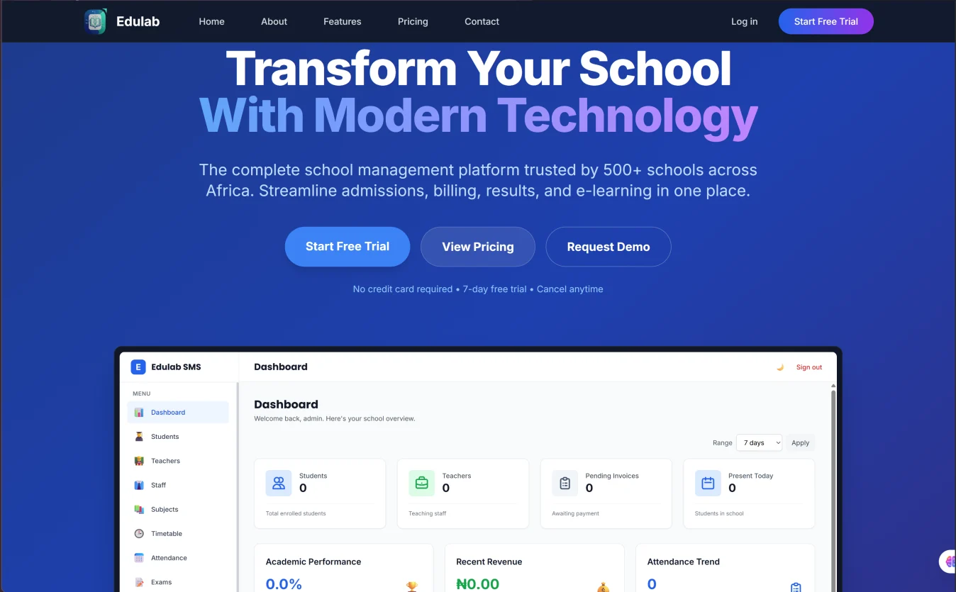 Edulab — project screenshot