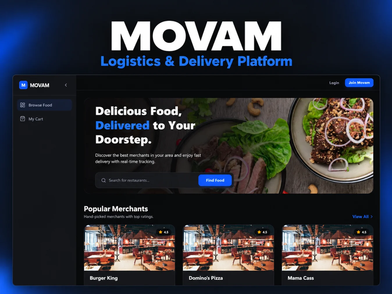 Movam — project screenshot